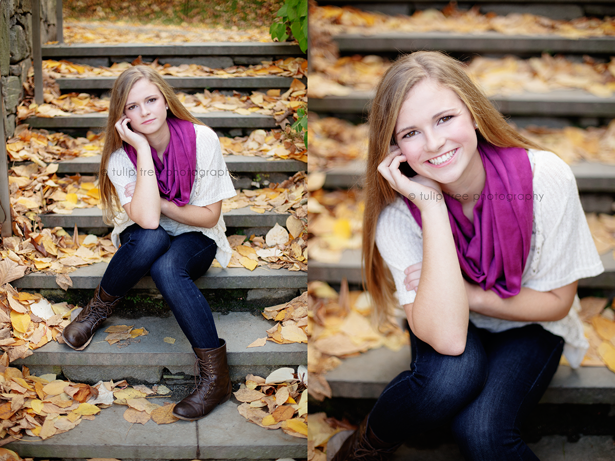 boston fall senior pictures